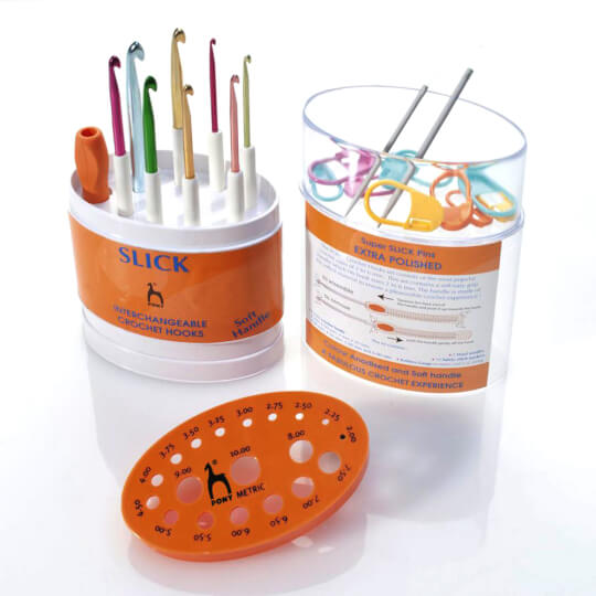 *NEW* Pony Slick Interchangeable Crochet Hook Set