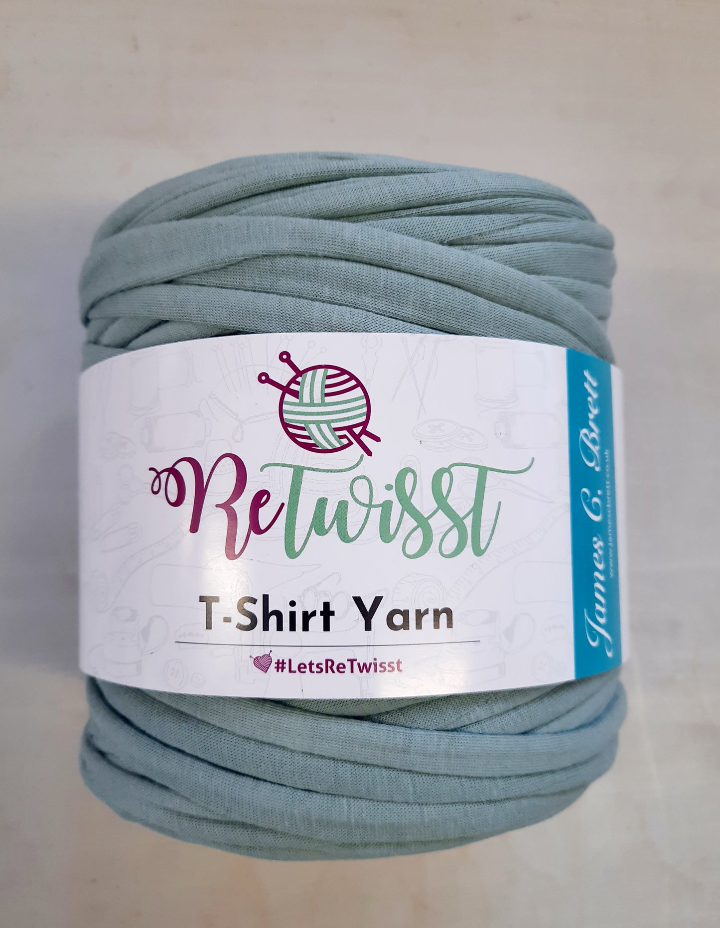 Retwisst T-Shirt Yarn RTS01 Sage Green