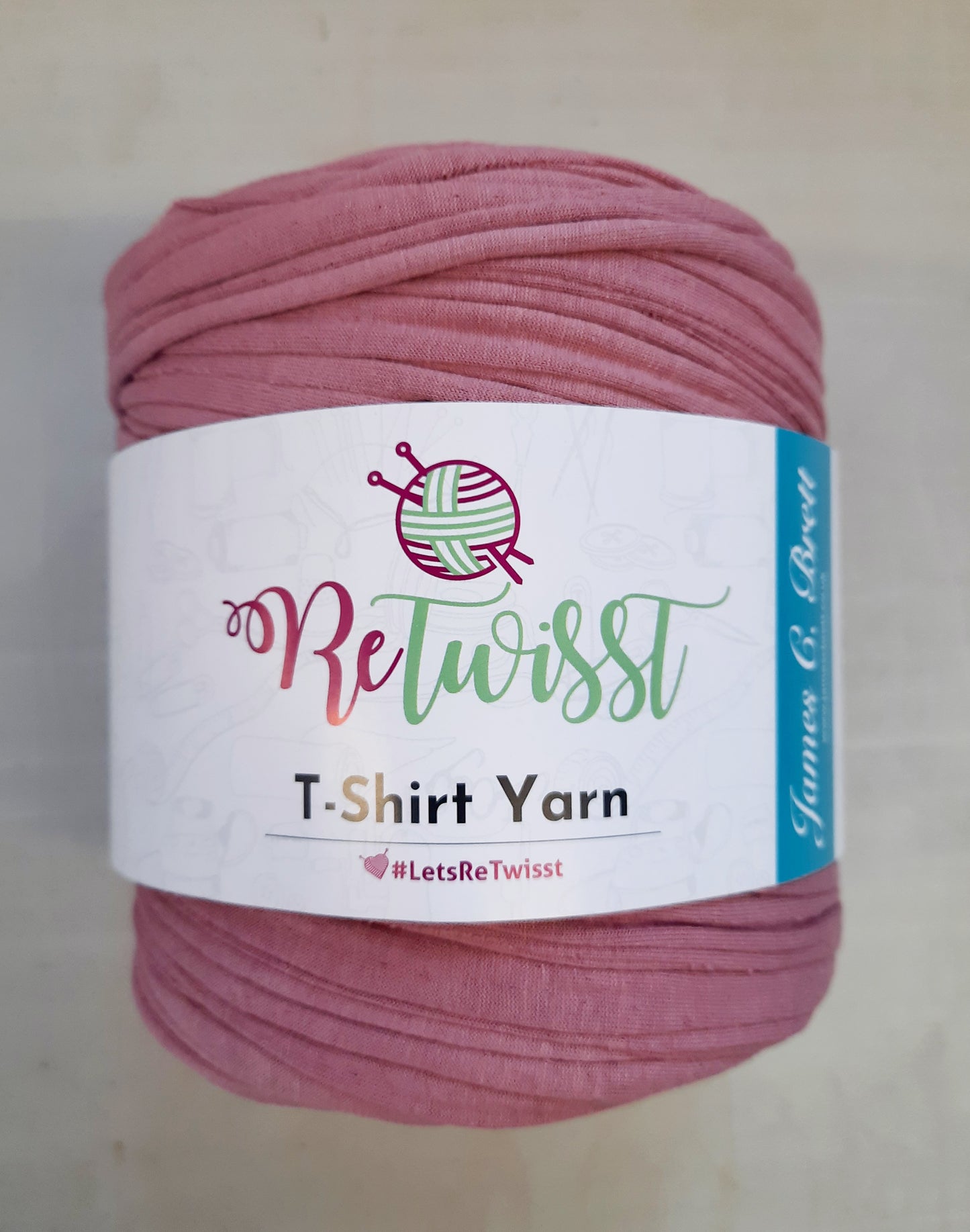 Retwisst T-Shirt Yarn RTS03 Dusky Pink