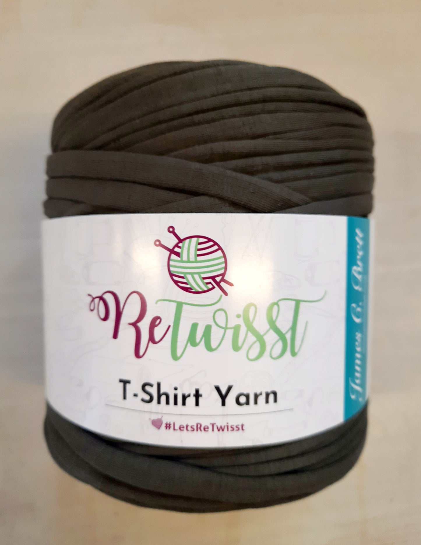 Retwisst T-Shirt Yarn RTS01 Khaki Green