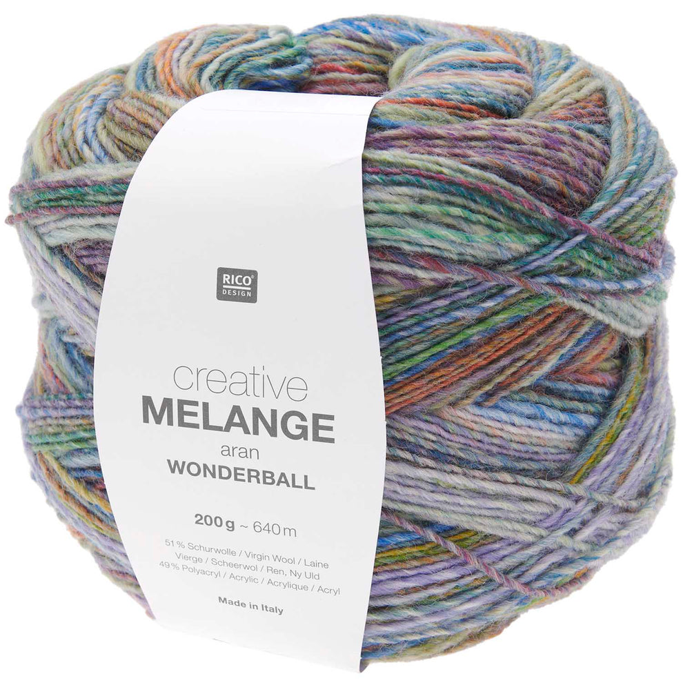 Rico Creative Melange Aran Wonderball 023 Retro