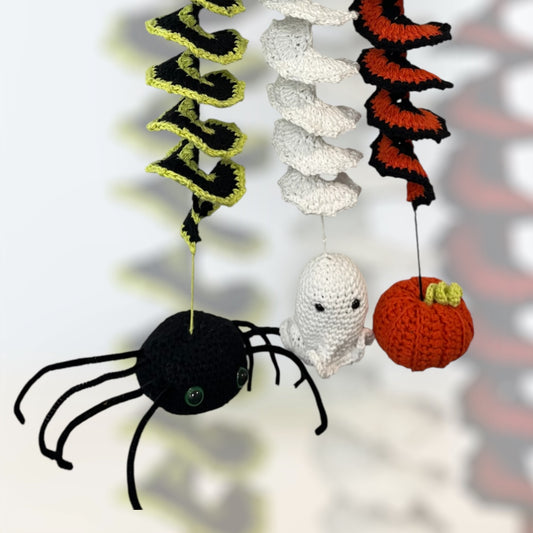 Trio Of Halloween Windspinner’s Crochet Kit