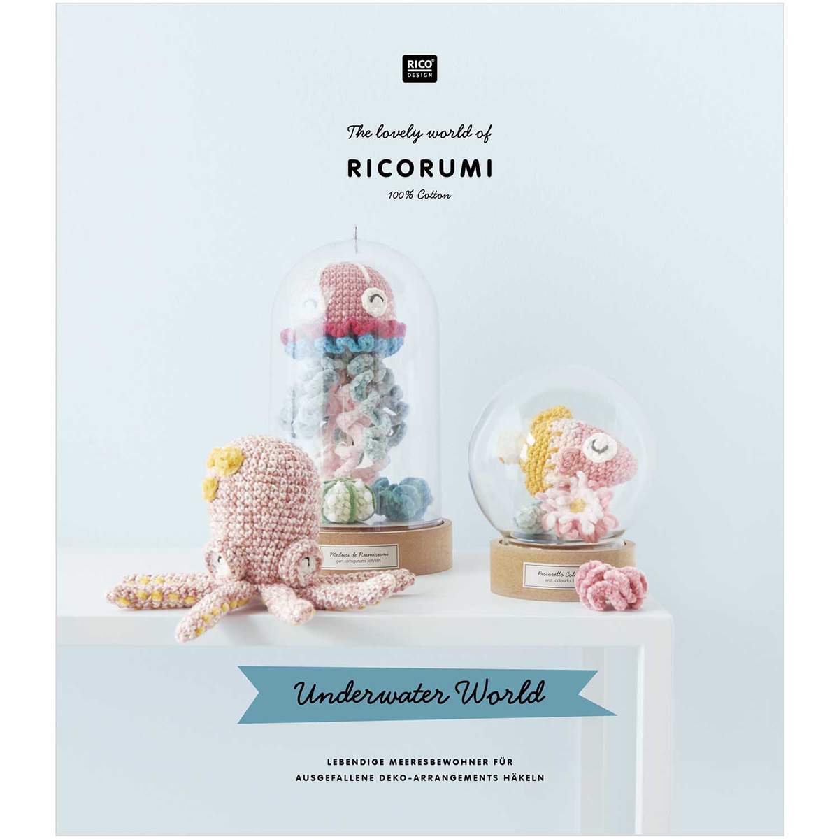 Rico Ricorumi Nilli Nilli, Underwater World Crochet Pattern Book