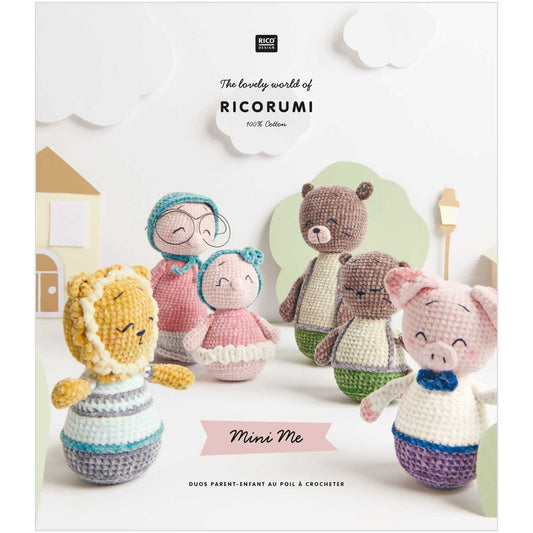 Rico Ricorumi Nilli Nilli, Mini Me Crochet Pattern Book