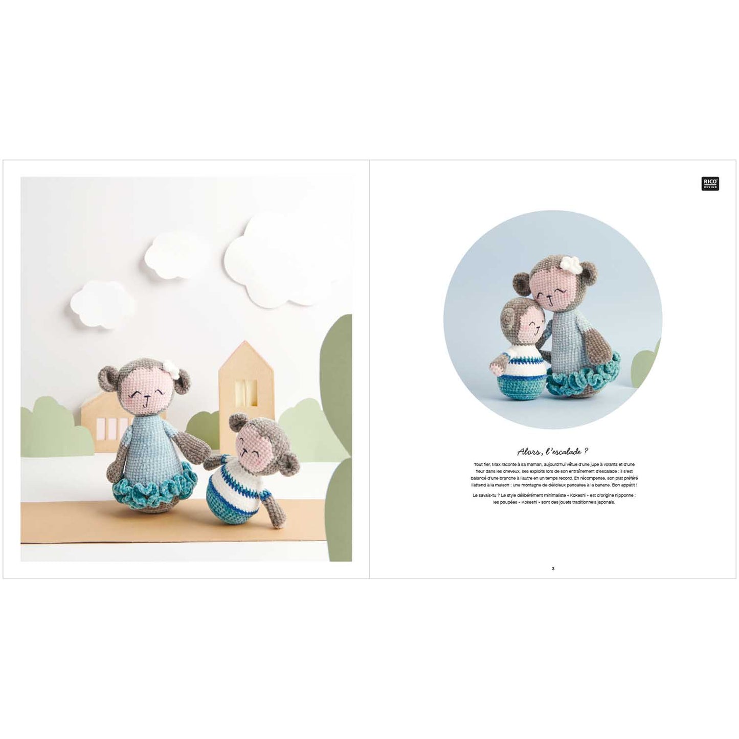 Rico Ricorumi Nilli Nilli, Mini Me Crochet Pattern Book