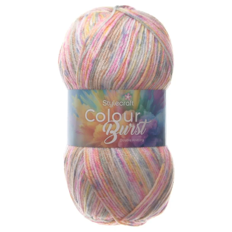 Stylecraft Colour Burst Dk 5352 Catherine Wheel