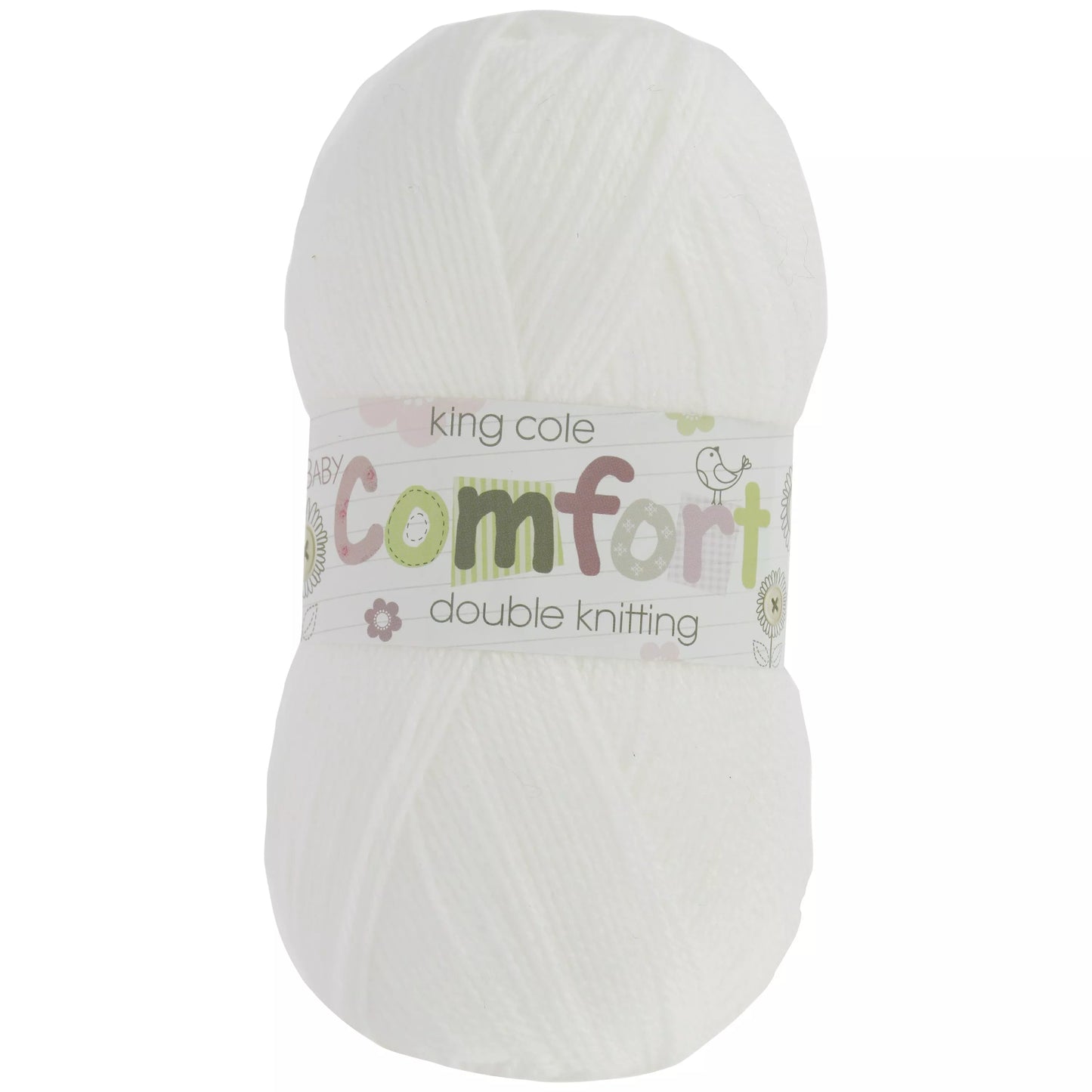 King Cole Comfort Dk 580 White 100g