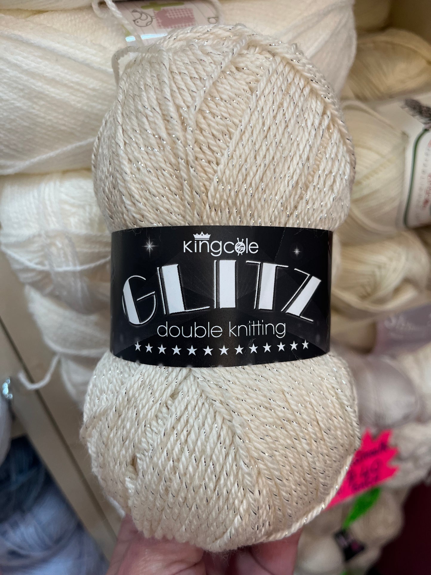 King Cole Glitz Dk 4726 Champagne 100g
