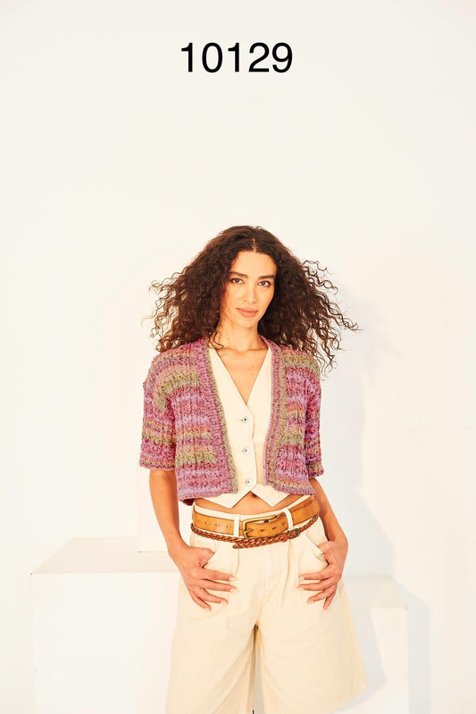 Stylecraft Colour Burst Pattern (Knit) 10129