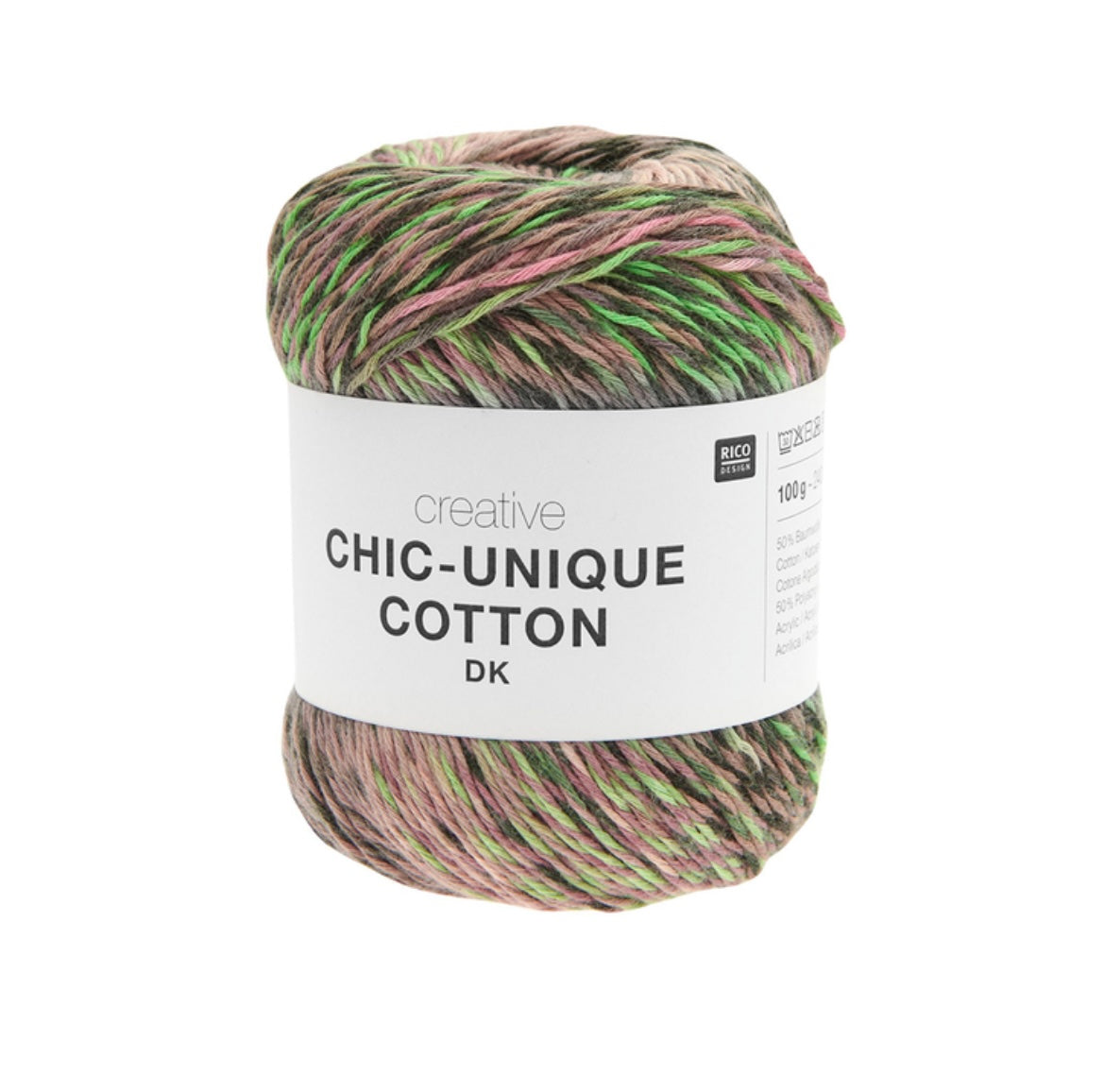 Rico Chic Unique Cotton Dk 100g 003 Flowers