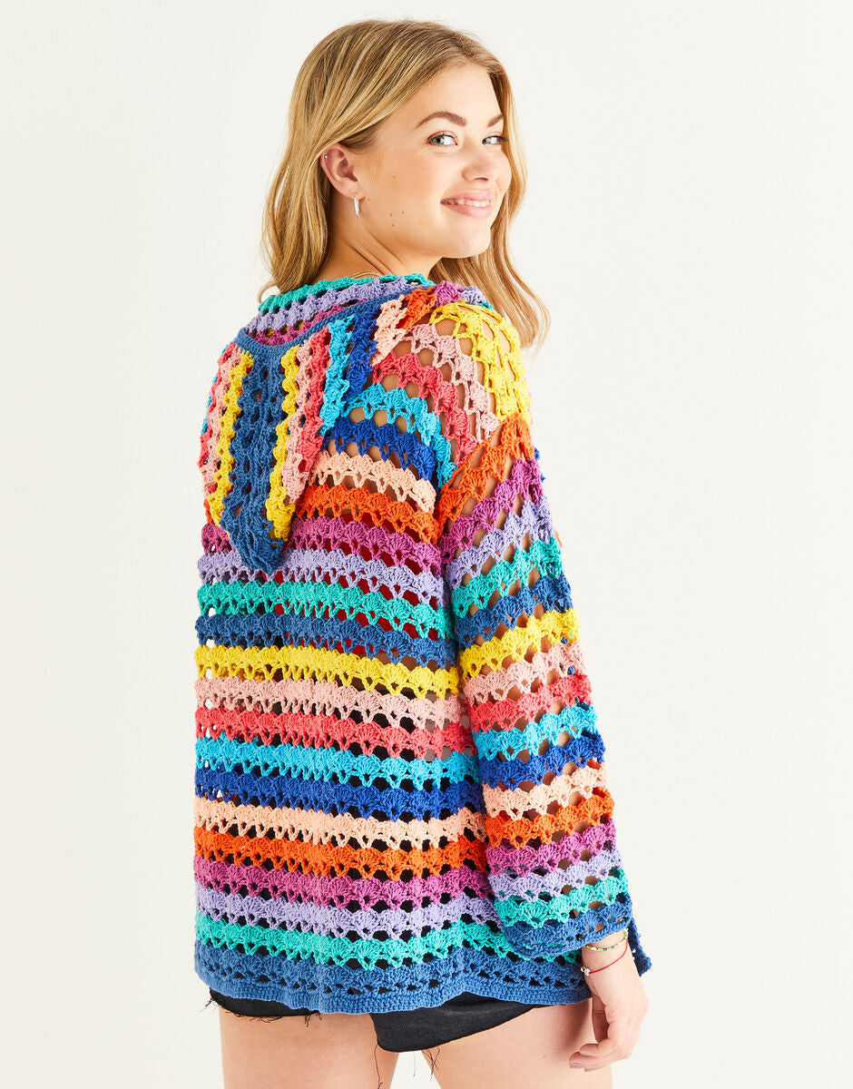 Sirdar 10528 Crochet Hoodie Pattern