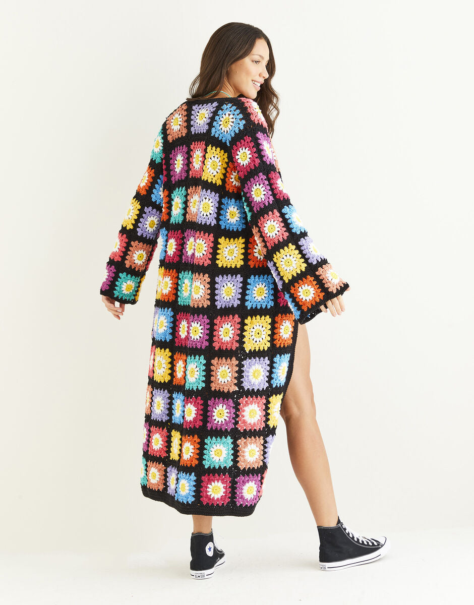 Sirdar 10525 Coat’Chella Jacket Crochet Pattern