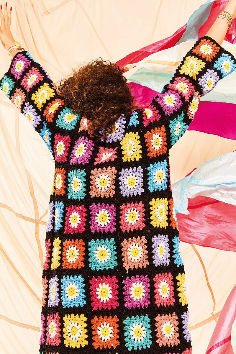 Sirdar 10525 Coat’Chella Jacket Crochet Pattern