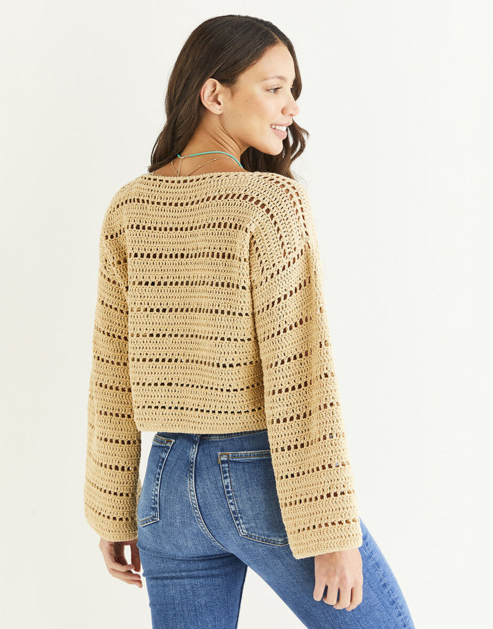 Sirdar 10524 Crochet Sweater Pattern