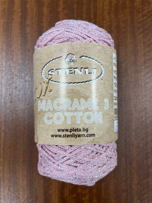 Stenli Lux Macrame 3 Cotton