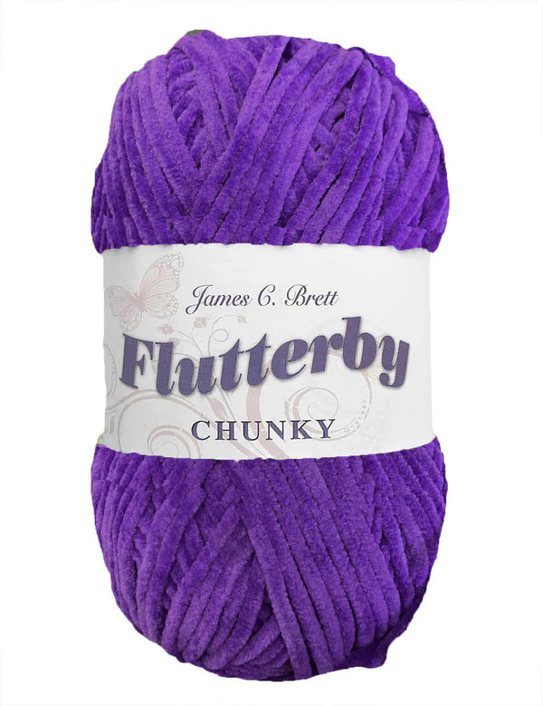 Flutterby Chunky B66 Emperor Purple