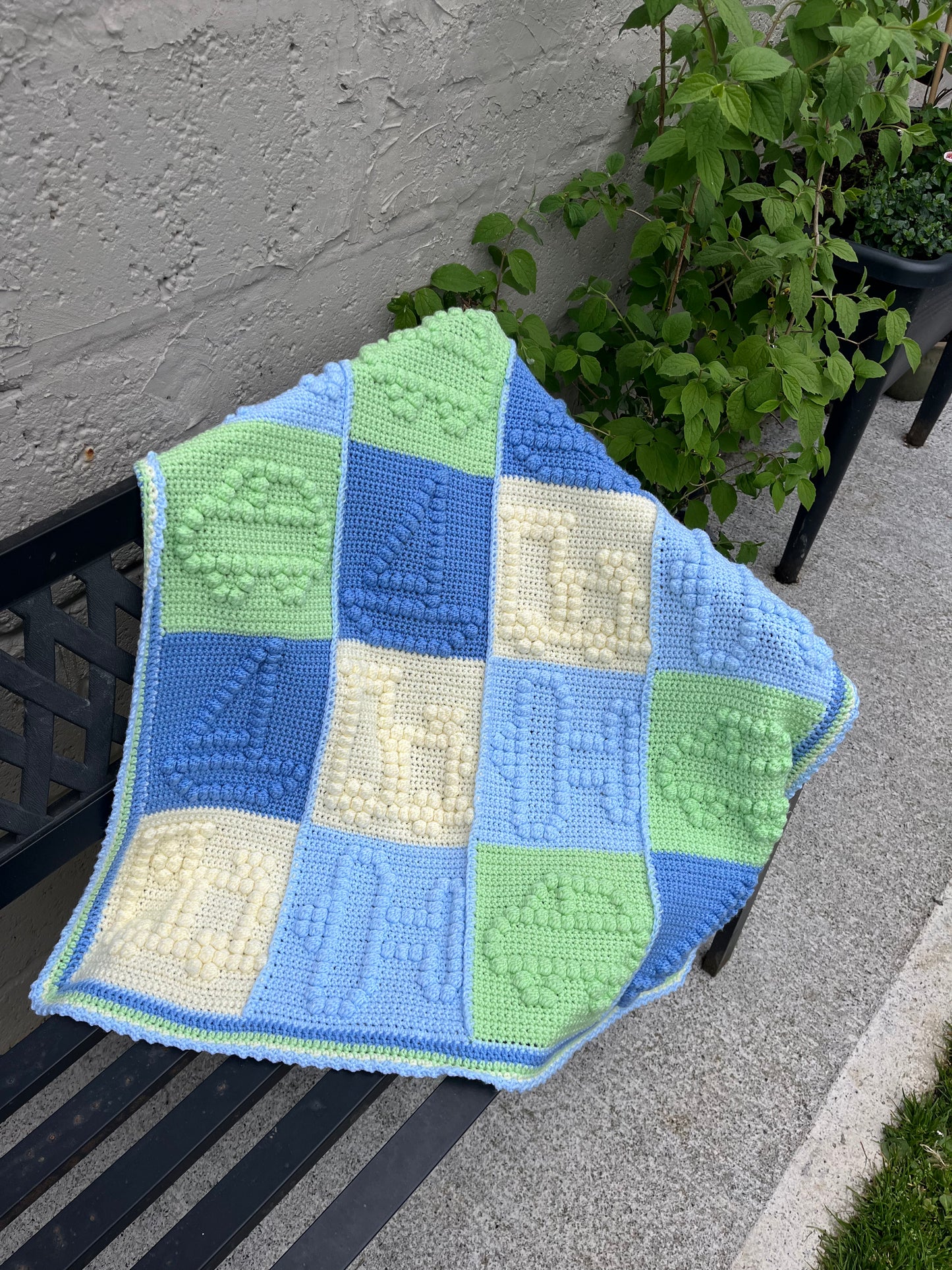 Crochet Bobble Blanket Kits