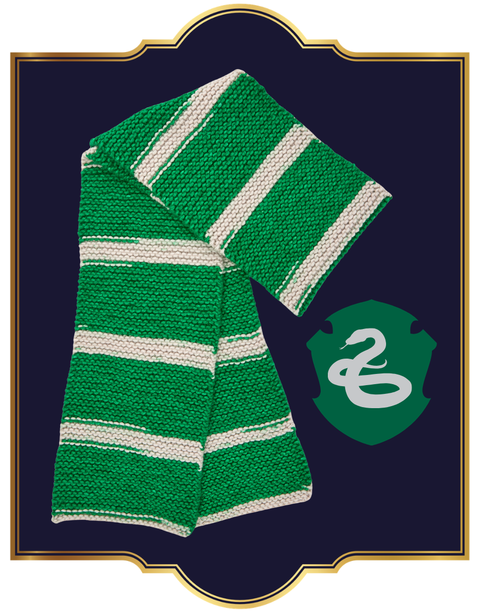 Harry Potter Scarf Yarn 0304 Slytherin