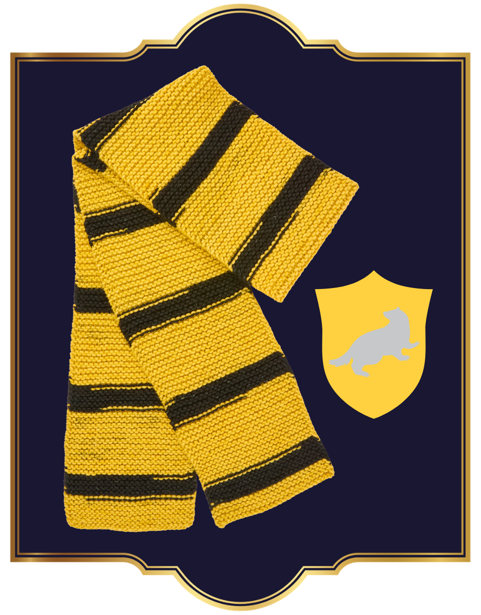 Harry Potter Scarf Yarn 0303 Hufflepuff