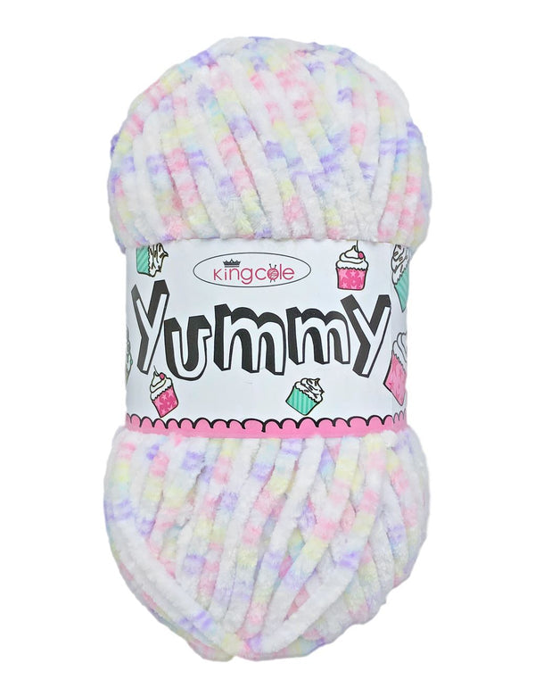 King Cole Yummy Chenille Chunky 3370 Tutti Frutti
