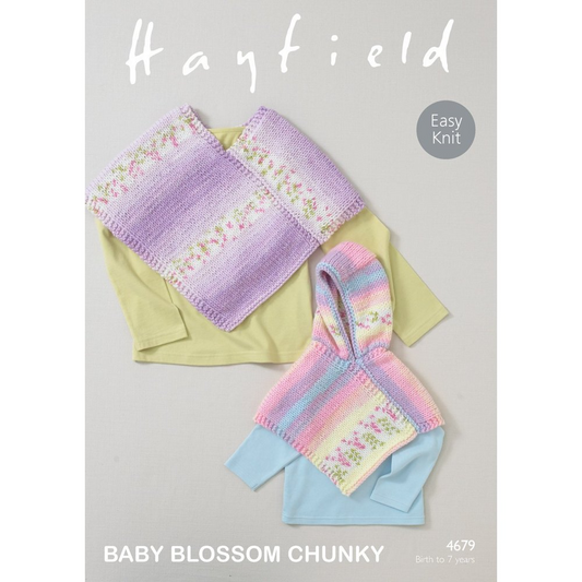 Sirdar Baby Blossom Chunky Pattern 4679