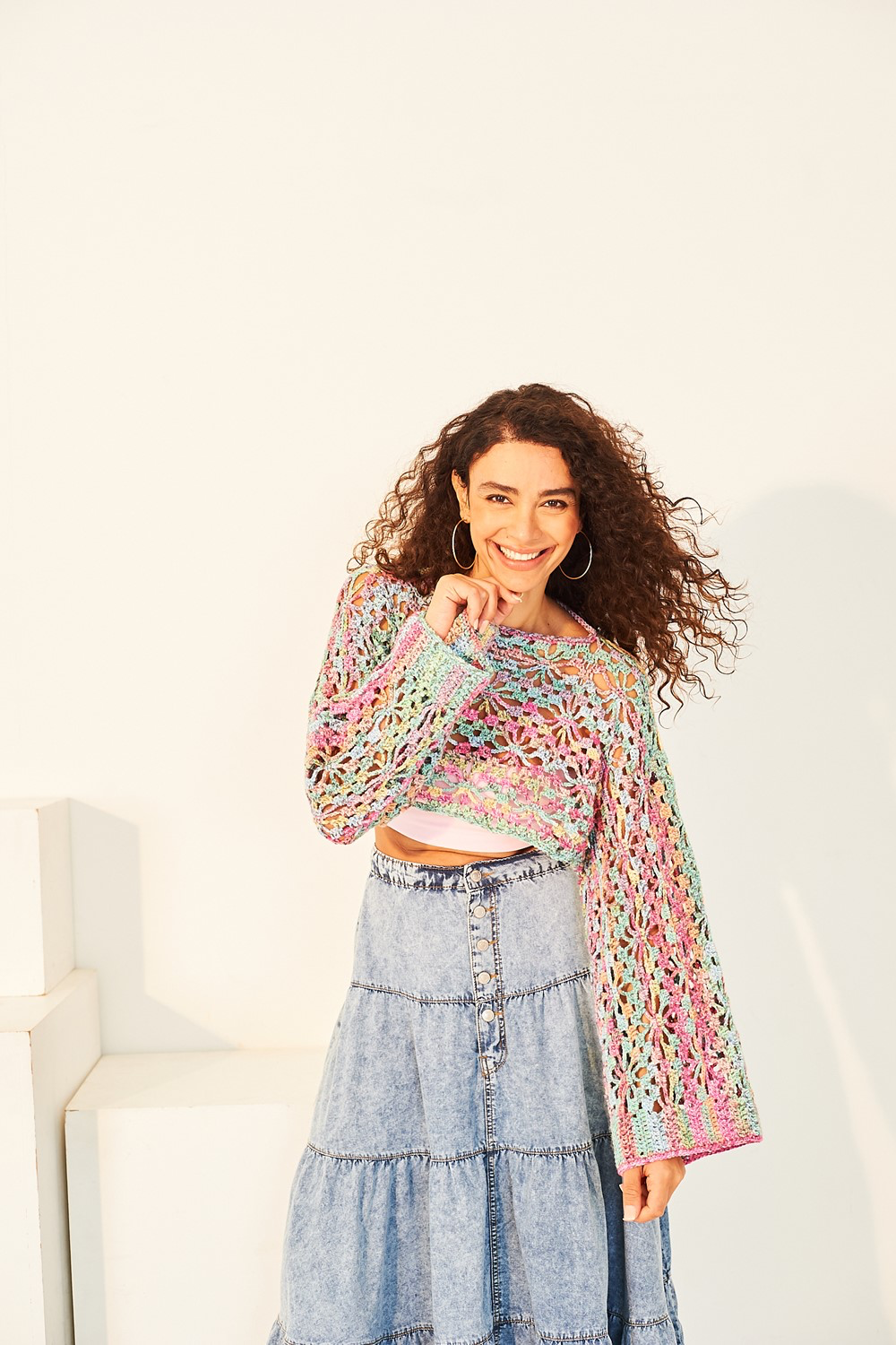 Stylecraft Colour Burst Dk Pattern (Crochet) 10133