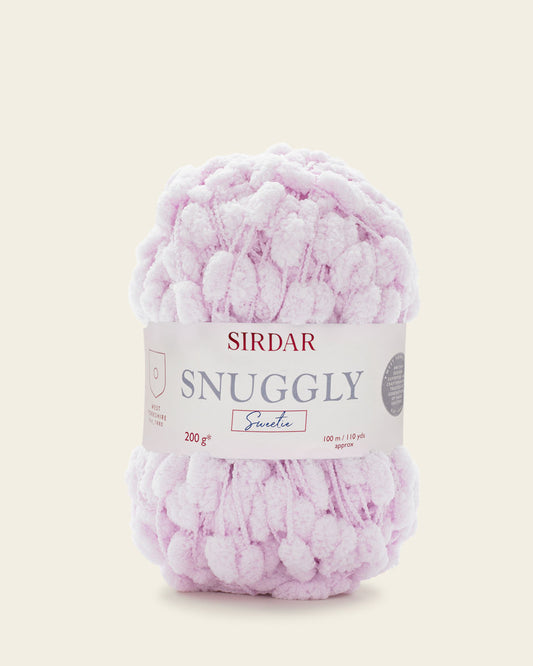 Sirdar Snuggly Sweetie Pompom Yarn 402 Pearly Pink
