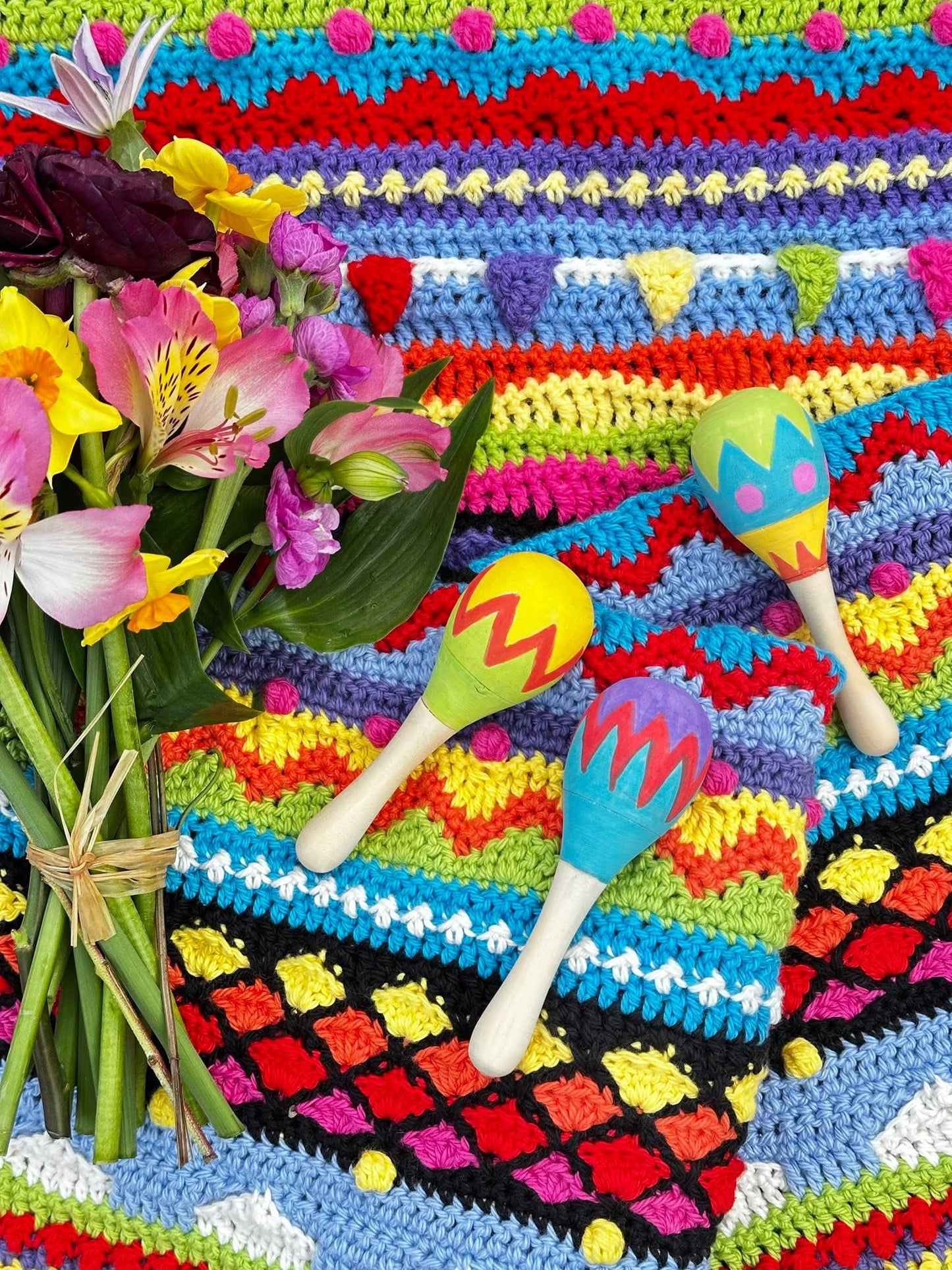 Festival Fever CAL from King Cole and Coastal Crochet!