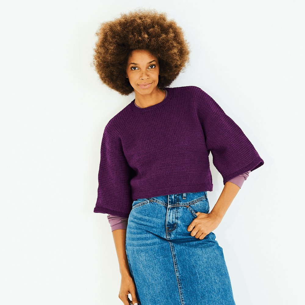 Stylecraft Moorland Chunky Pattern 10180 Knit Sweater