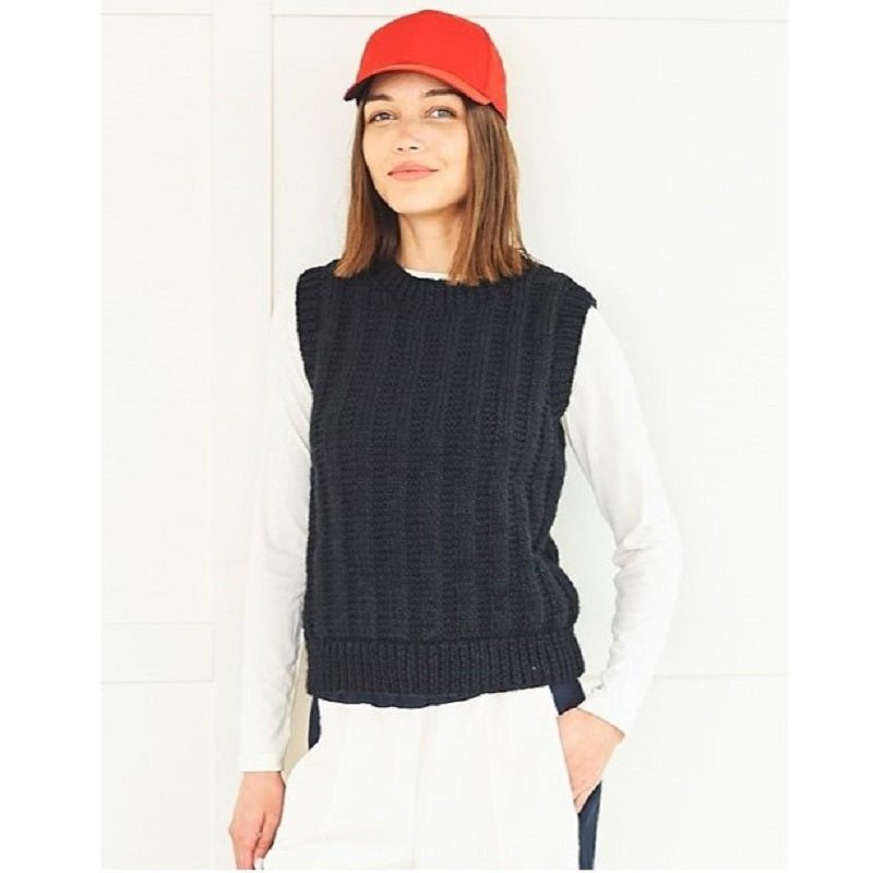 Stylecraft Chunky Pattern 10107 Knit Tank Tops