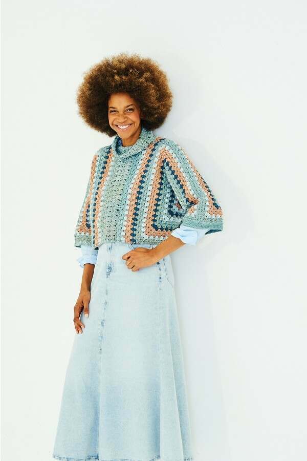 Stylecraft Moorland Chunky Pattern 10178 Crochet Sweater