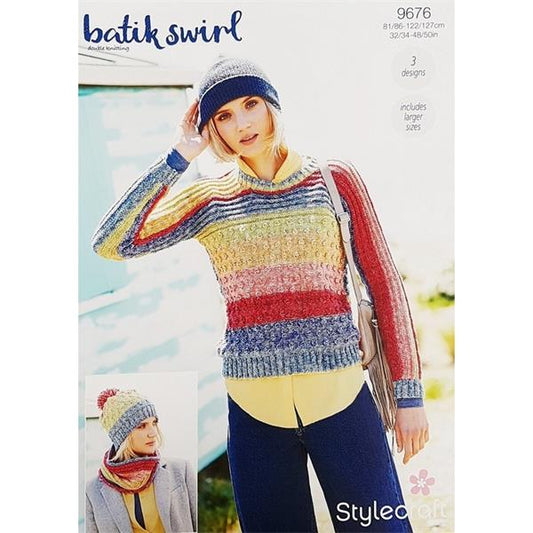 Stylecraft Batik Swirl Pattern 9676