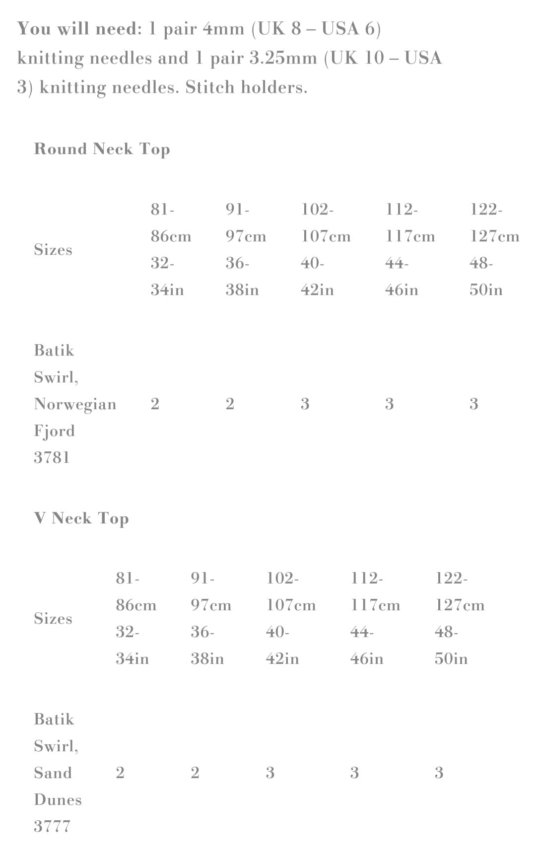 Stylecraft Batik Swirl Pattern 10002