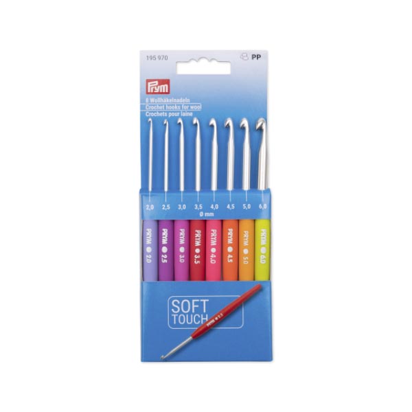 Prym Soft Handle Crochet Hook Set