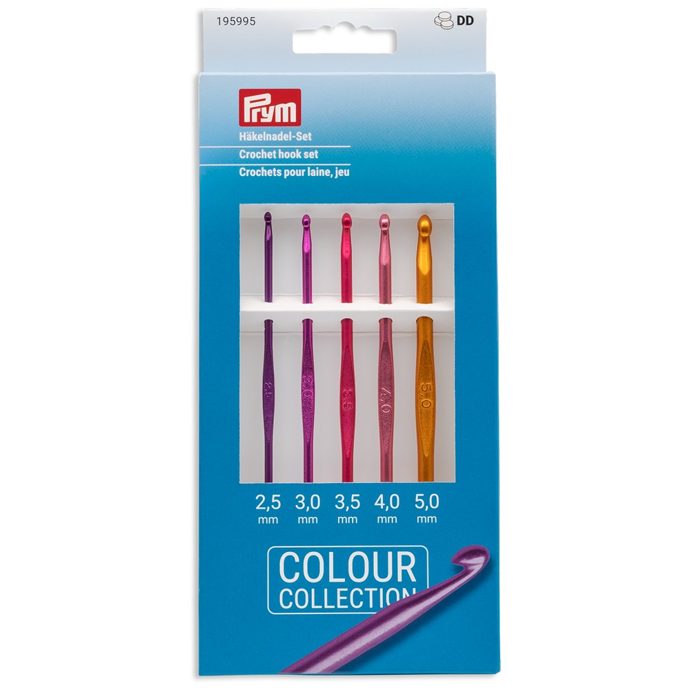 Prym Aluminium Crochet Hook Set
