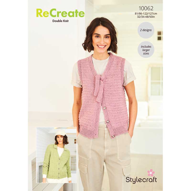 Stylecraft Recreate Dk Pattern 10062 *NEW*