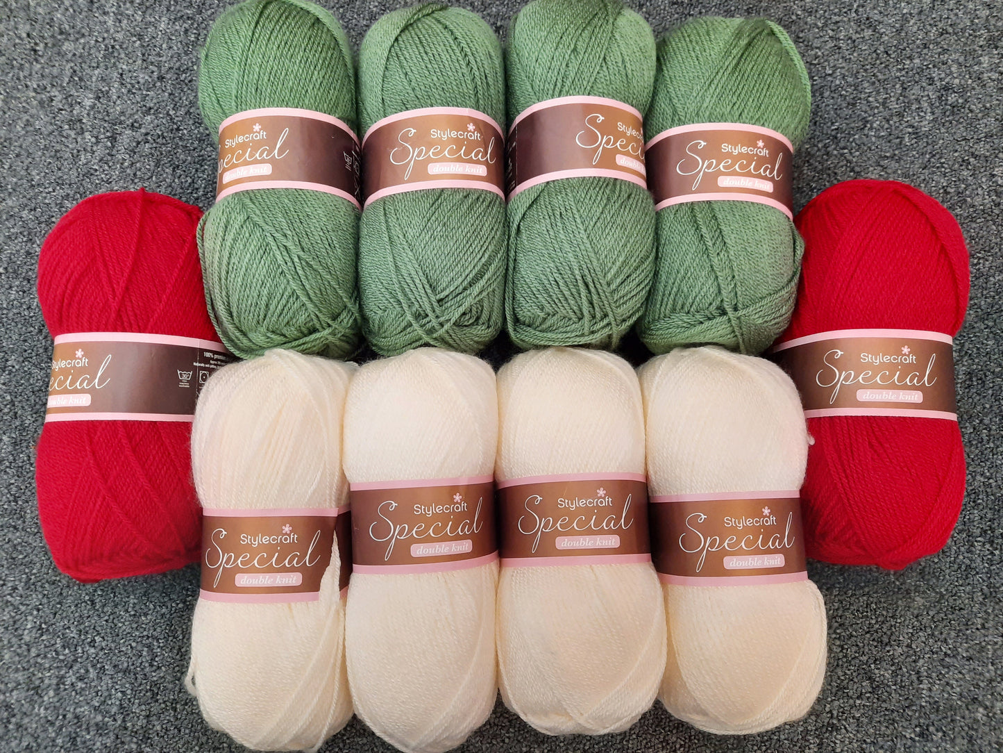 Yarnspirations Knit Textured Afghan Yarn Kit