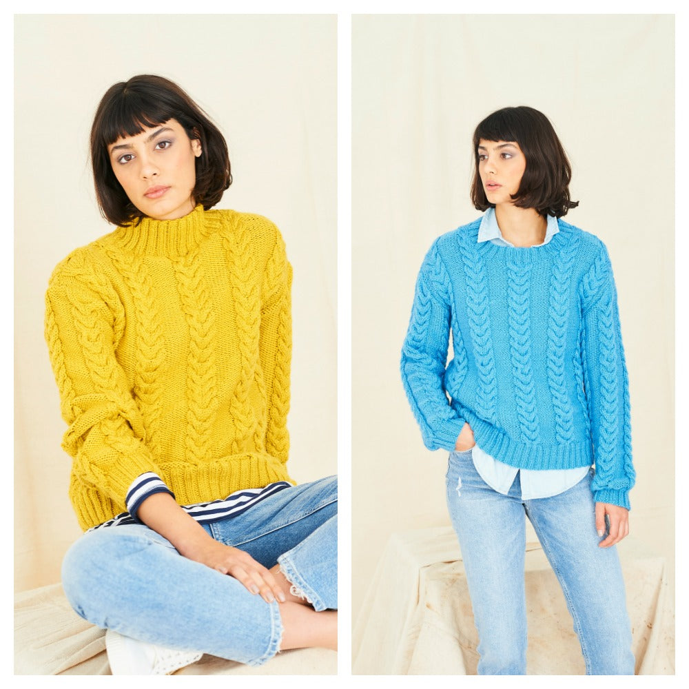 Stylecraft Aran Pattern 9768
