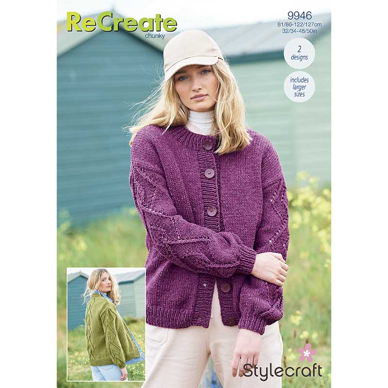 Stylecraft Recreate Chunky Pattern 9946