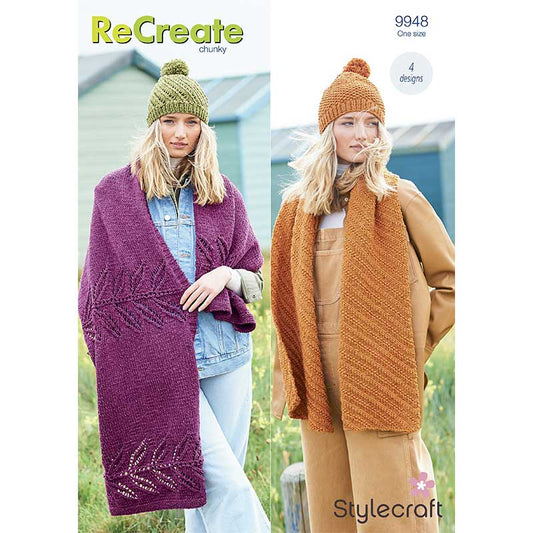 Stylecraft Recreate Chunky Pattern 9948
