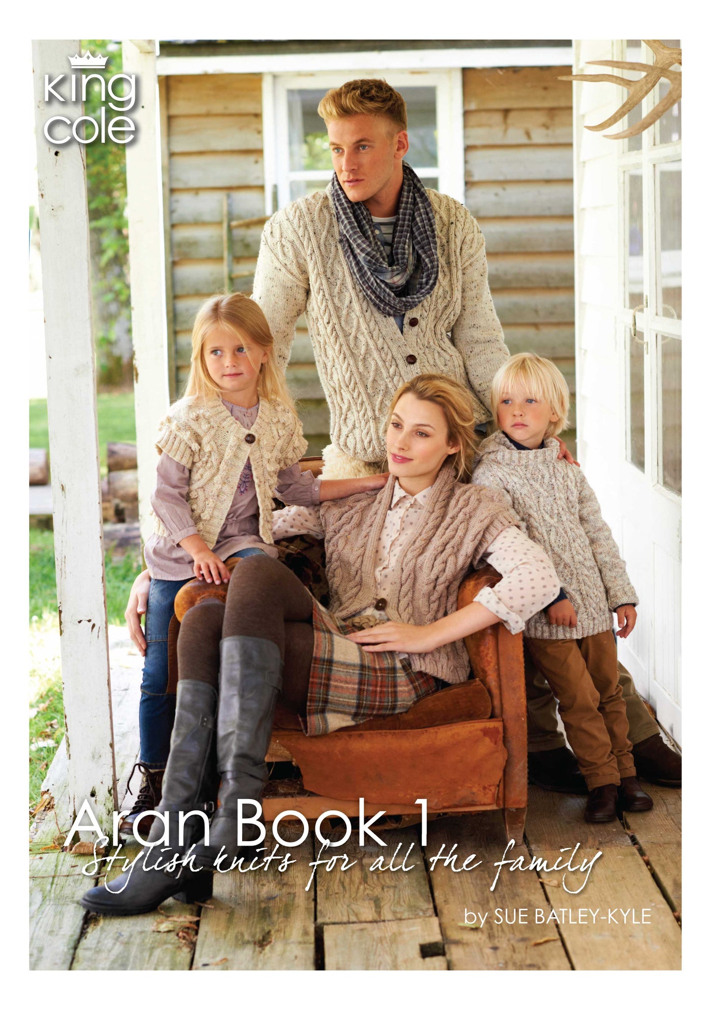 King Cole Aran Knit Book 1