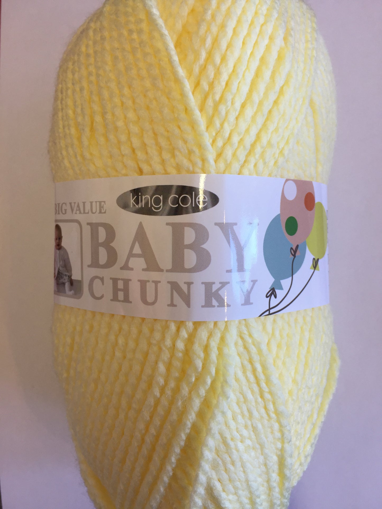 King Cole Big Value Baby Chunky 2513 Lemon