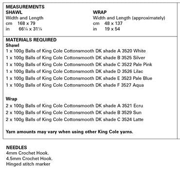 King Cole Pattern 5844 (Crochet)