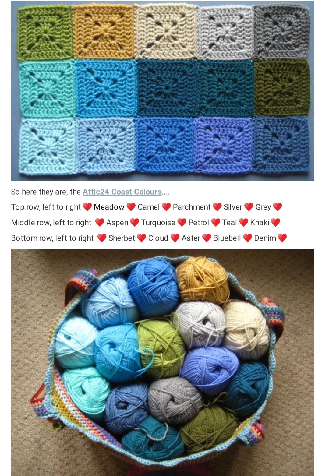 Attic 24 Coast Blanket Yarn Pack