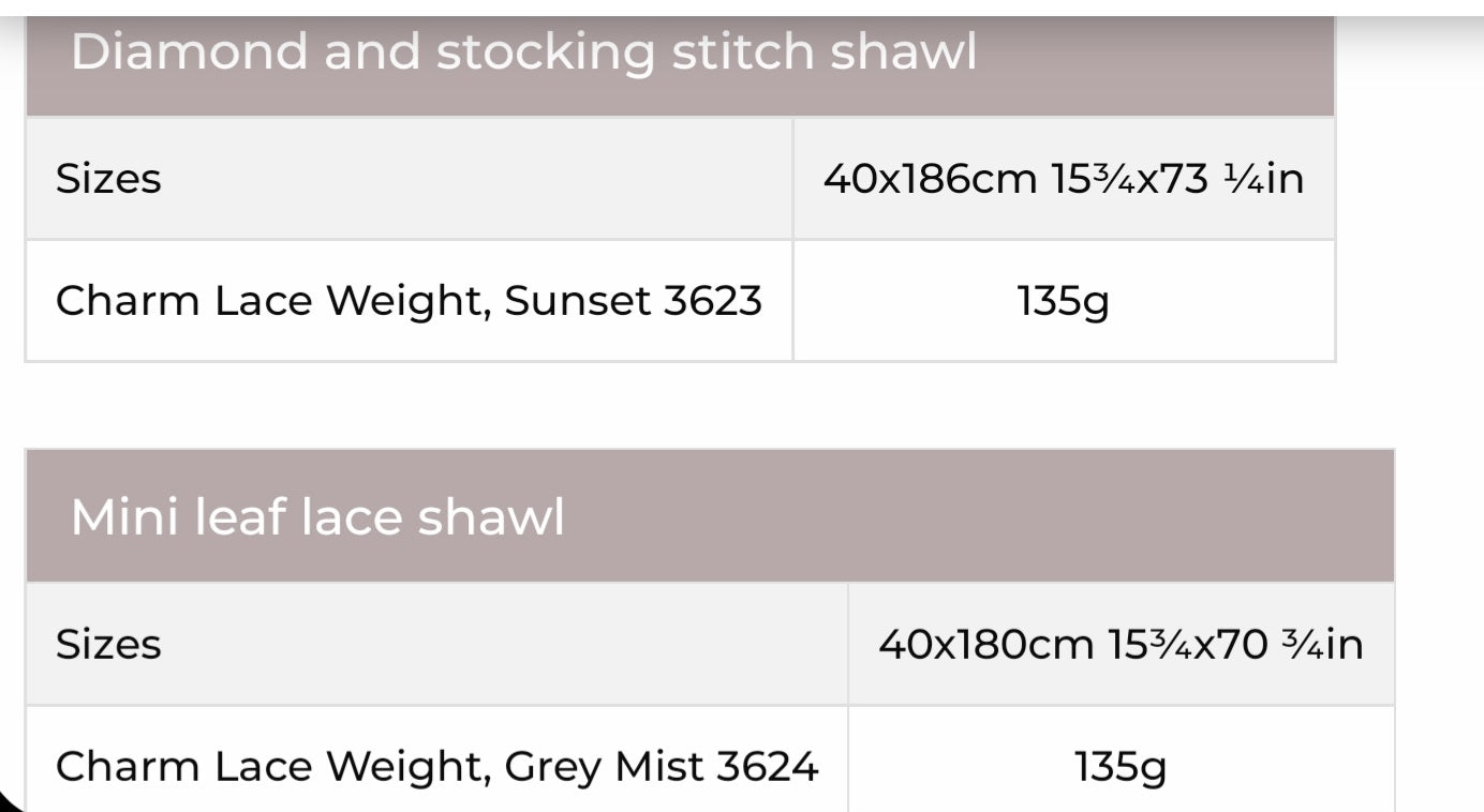 Stylecraft Charm Pattern 9880