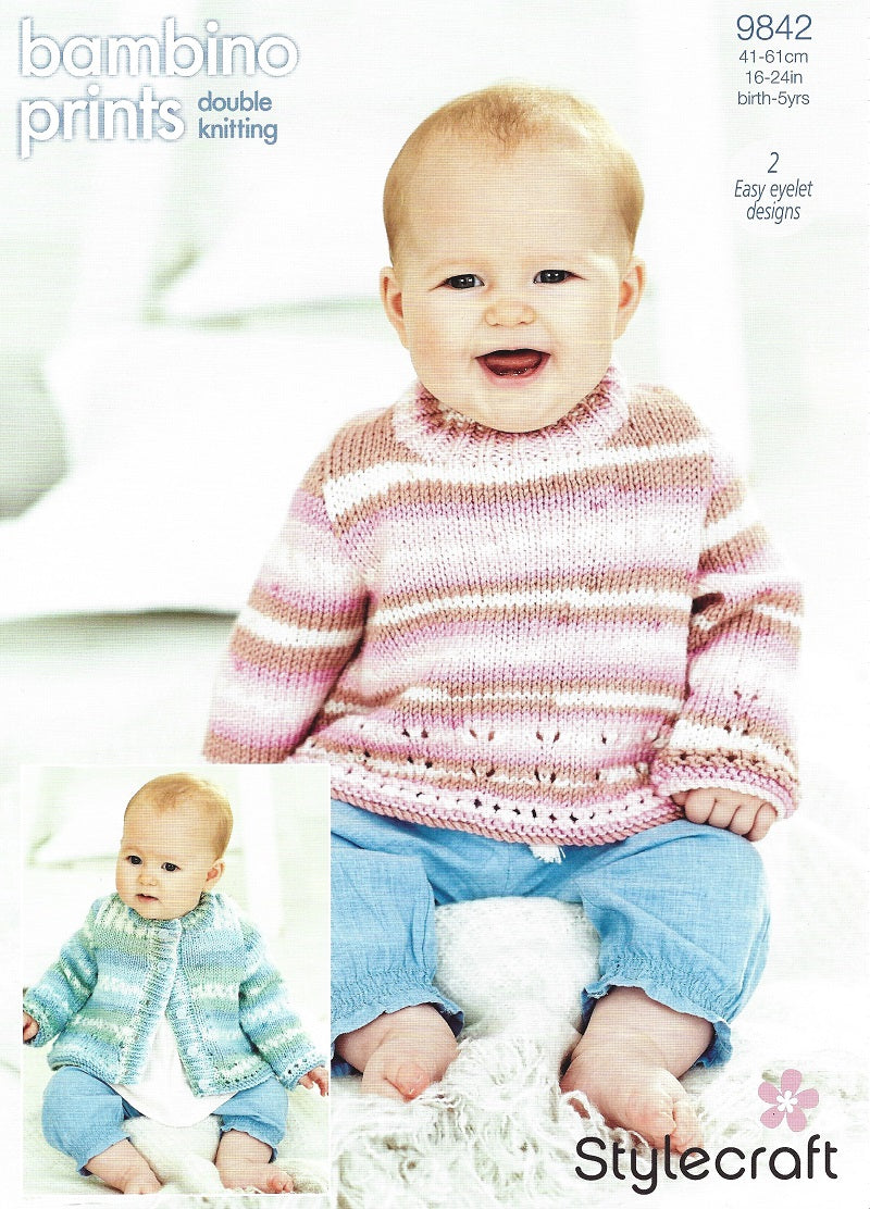 Stylecraft Bambino Pattern 9842