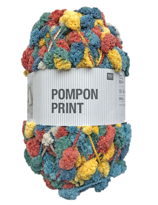 Rico Pompom Print Multicolour 039
