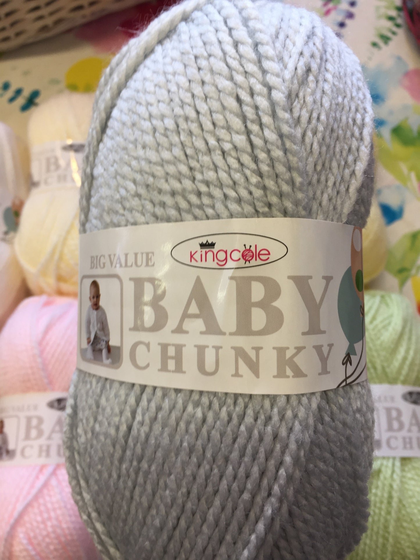 King Cole Big Value Baby Chunky 2516 Silver
