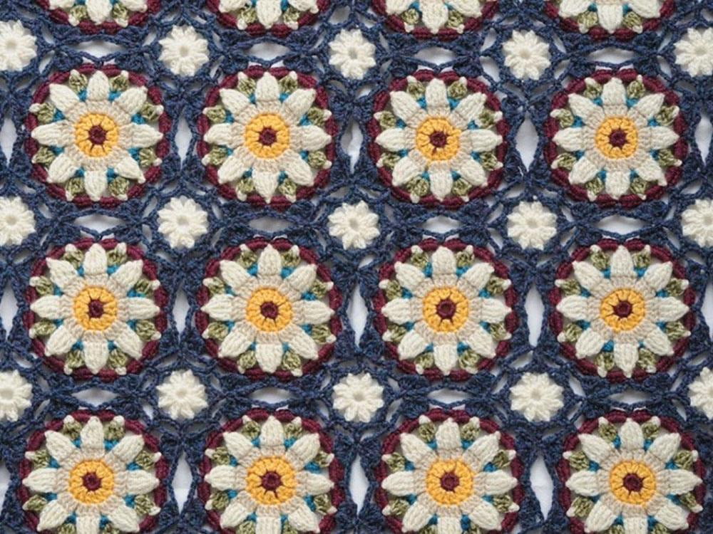 Janie Crow “Summer Palace”Crochet Blanket Pattern