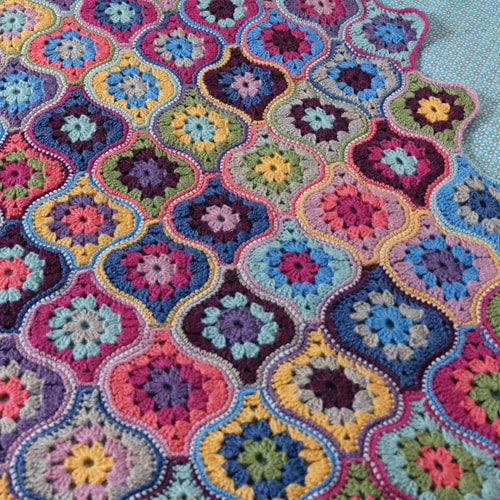 Janie Crow “Mystical Lanterns” Crochet Blanket Pattern